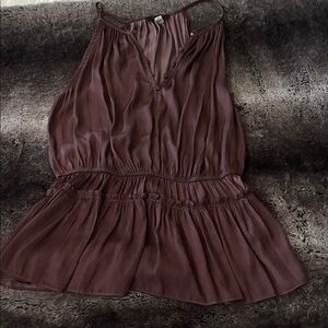 Tahari deep purple  Tank Top M